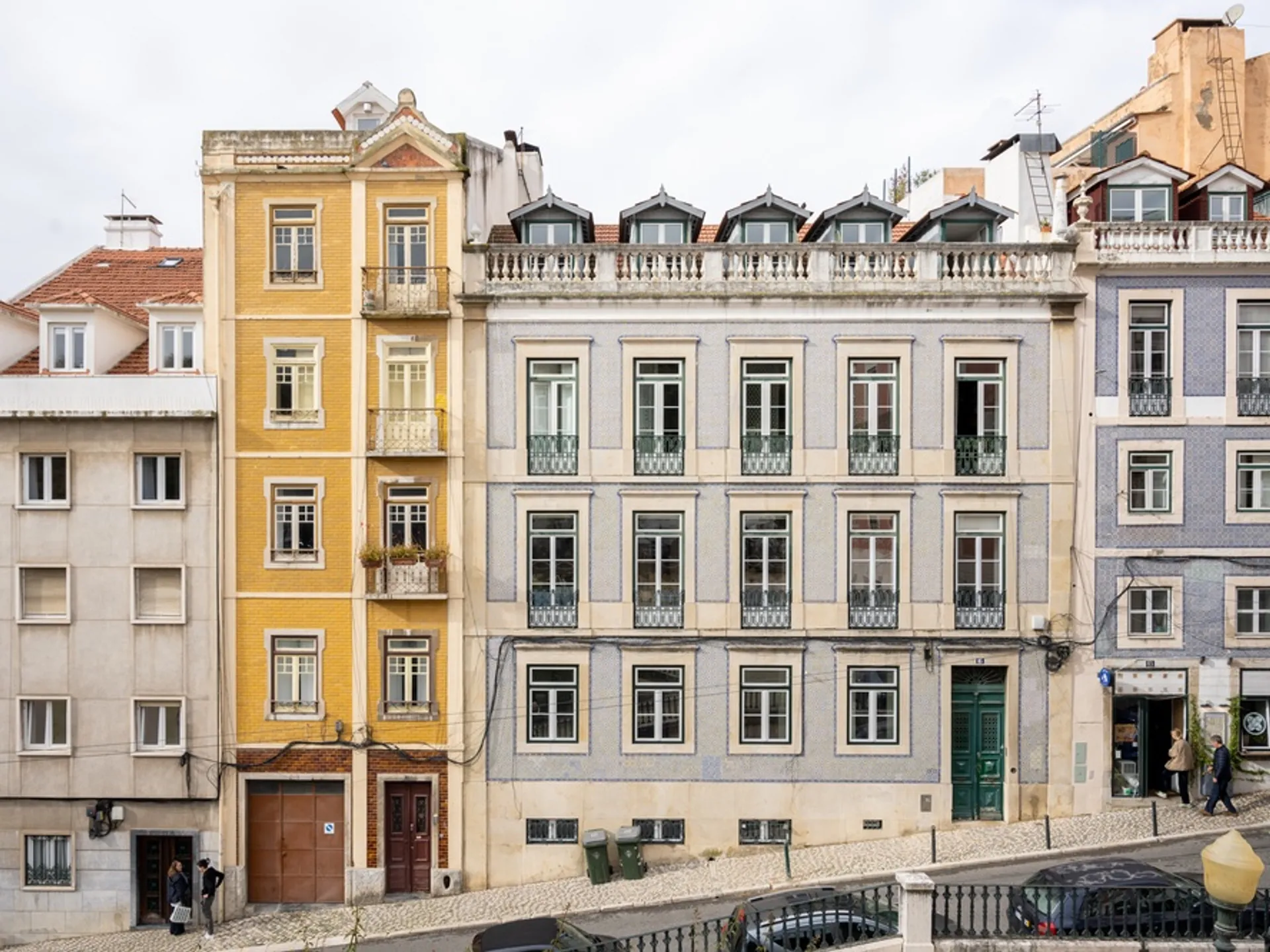 Fachadas Barrio Alto Lisboa