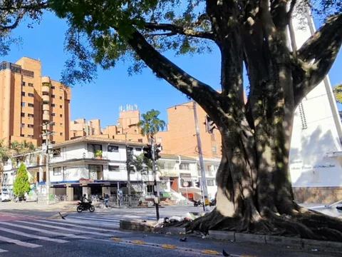 El corazón del barrio de Miraflores, uno de los más relevantes de la ciudad.