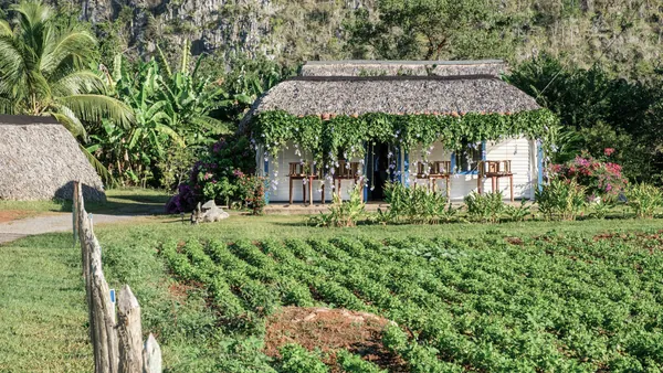 Casa típica del entorno de Viñales.