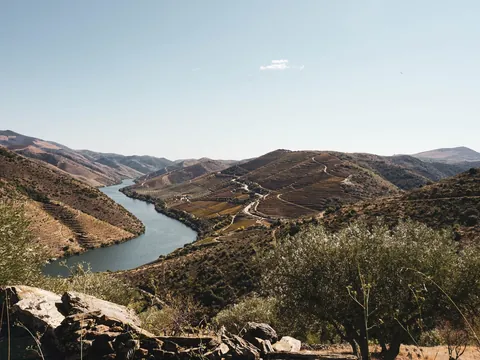 Vista panorámica del río Duero