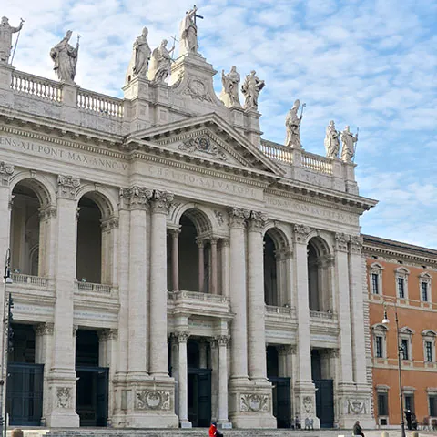 Basílica de San Juan de Letrán en Roma