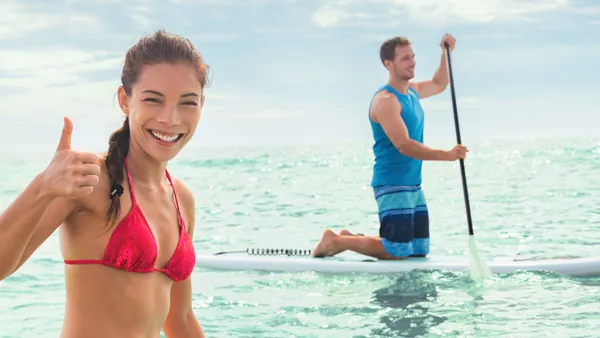 Paddle Surf en la laguna de la Isla de Lobos