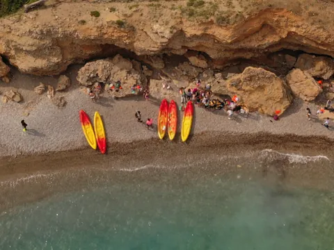 Ruta en kayak por la Costa de Alcúdia