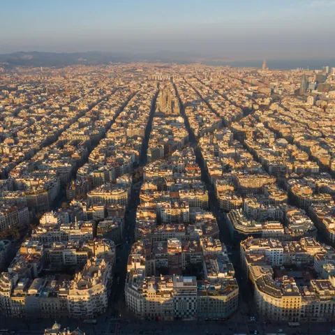 Barrio del Eixample Barcelona