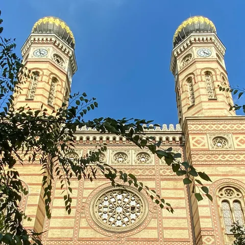 Imagen de la Sinagoga del Barrio Judío de Budapest