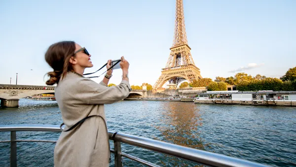 Turista en crucero París