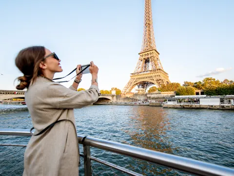 Turista en crucero París