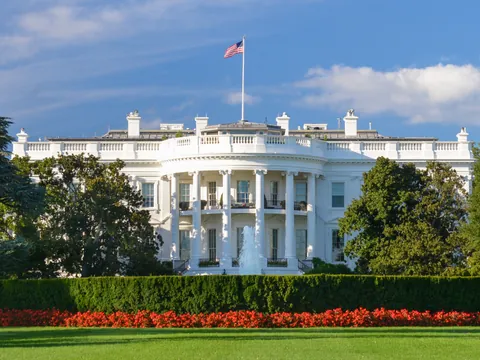 La Casa Blanca en Washington D. C., Estados Unidos