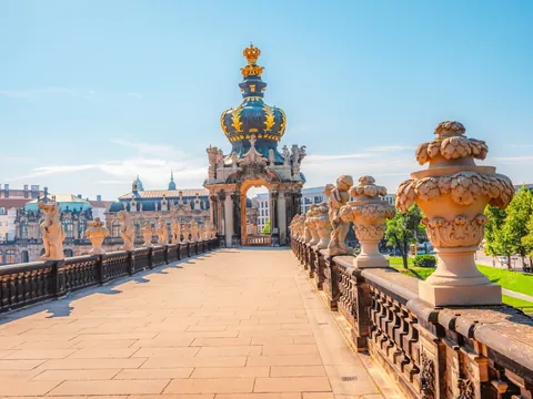 palacio Zwinger, Dresde, Sajonia, Alemania