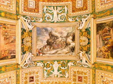 Galería de los mapas, museo del vaticano, Roma