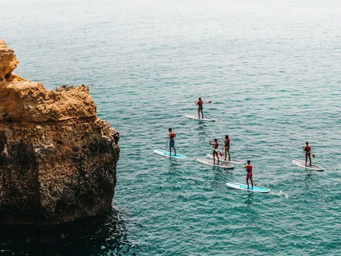 Ruta Guiada Paddle Surf Alcudia Mallorca Stand Up Paddle Sup Baleares