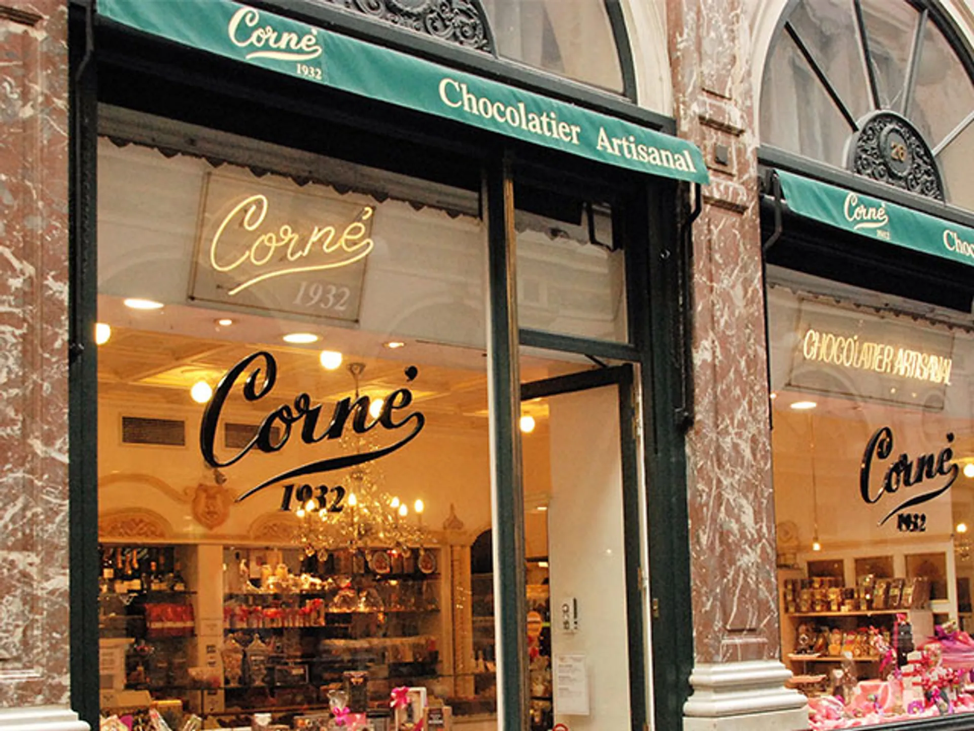 Chocolateria artesanal Corné de Bruselas