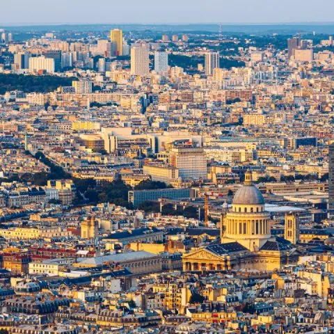 Vista aérea Barrio Latino, París, Buendía Tours