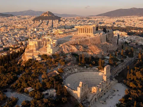 vista Acropolis y Atenas visita la Acropolis y el Partenon excursiones y Actividades en Atenas