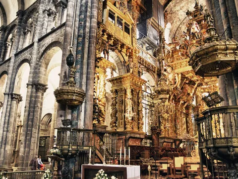 visita guiada Catedral Santiago Compostela entrada Portico Gloria Galicia