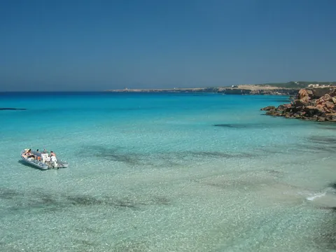 tour Calas Formentera barco