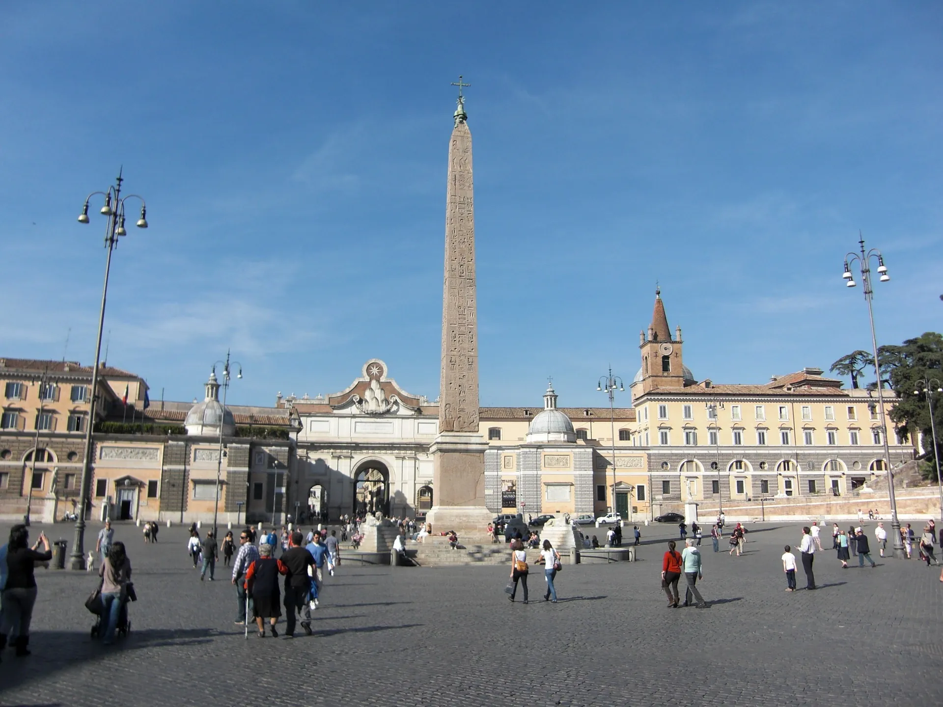 Obelisco - Piazza del Popolo - Roma - Guías de Viaje - Buendía Tours