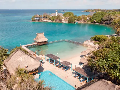 Hotel Isla del Sol muy cerca de Cartagena de Indias, Colombia