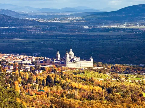 Panoramica San Lorenzo del Escorial visita guiada Monasterio San Lorenzo del Escorial visitas guiadas y excursiones en Madrid