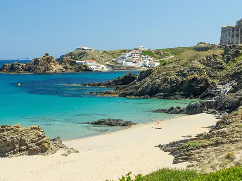 Playa de Sa Mesquida en Menorca
