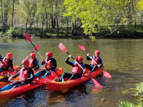 Descenso en piragua por el río Águeda