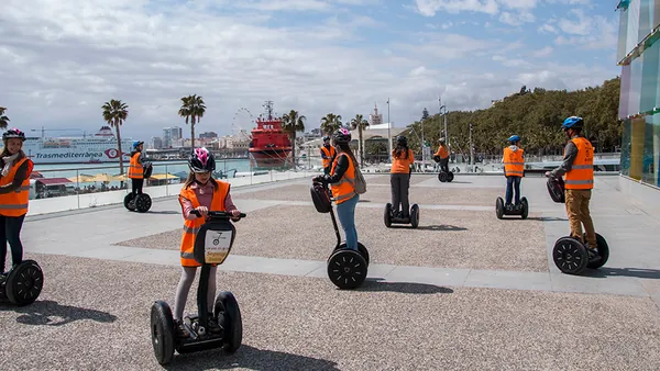 Ruta Segway Málaga visita guiada