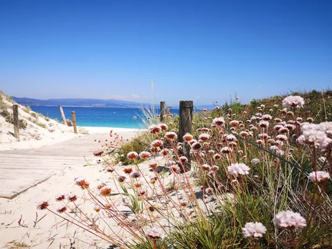 Una de las playas pertenecientes a las Islas Cíes