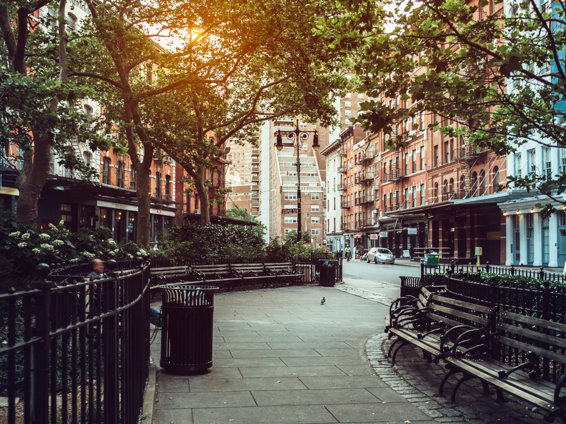 Parque del Barrio de TriBeCa - Barrio de TriBeCa - Qué ver en Nueva York - Guía de Viajes Nueva York - Buendía Tours