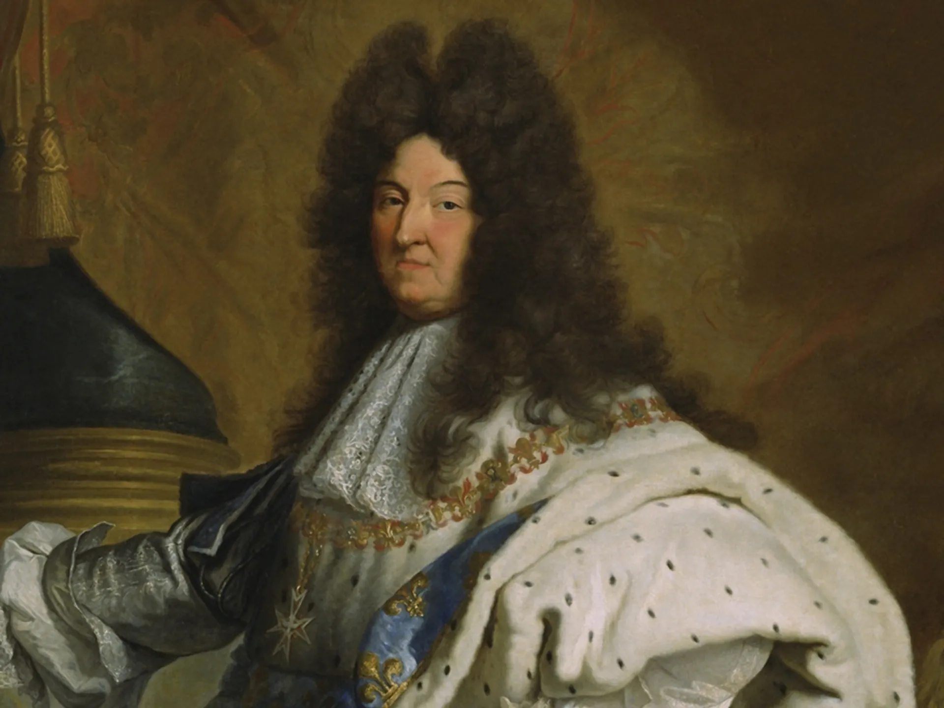 Retrato de Luis XIV por Rigaud - Palacio de Versalles - Buendía Tours París