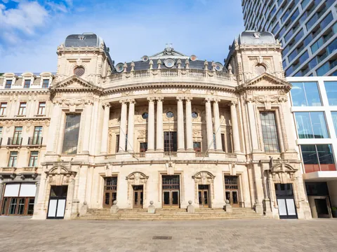 Edificio histórico de la Ópera de Amberes, Bélgica