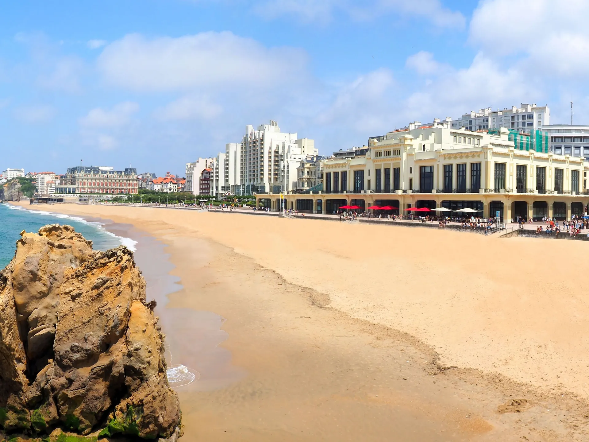 Grande Plage en Biarritz