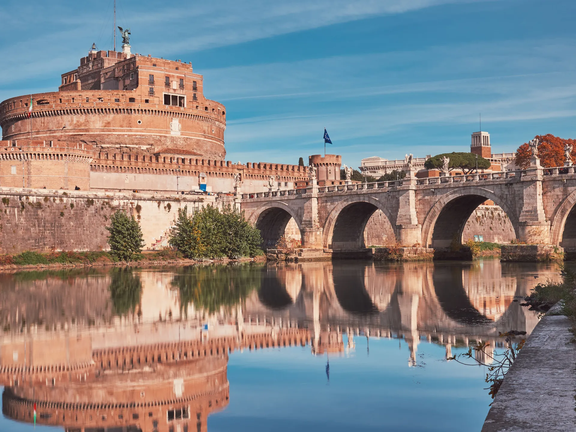 Castillo de San Angelo en Roma