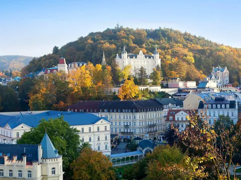 Vista de Karlovy Vary, Chequia