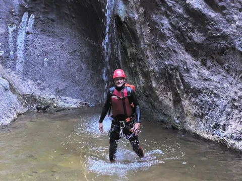 Barranquismo Tenerife Barranco Carrizales Parque Rural Teno experiencias Actividades islas Canarias