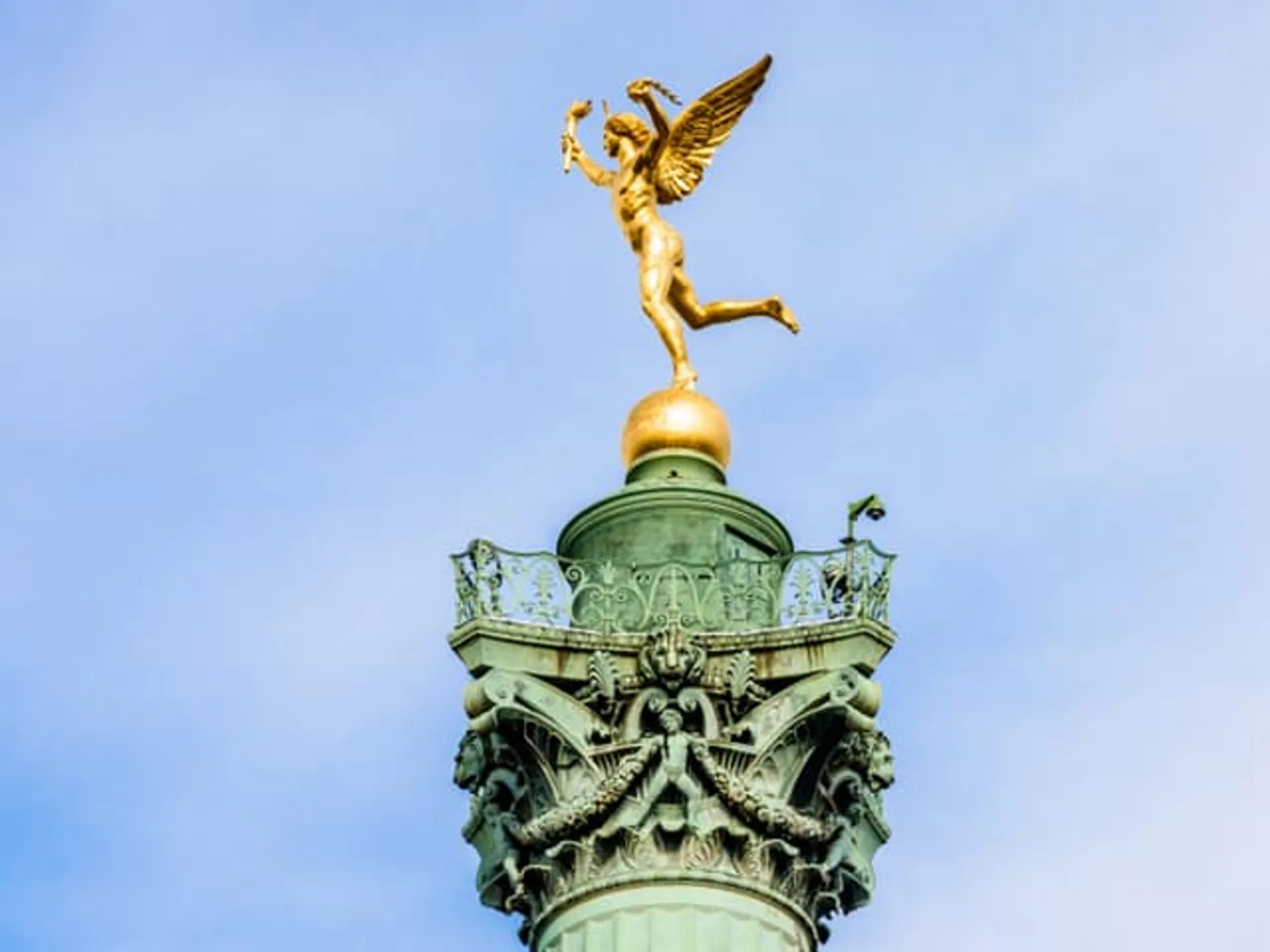 Columna de Julio - Plaza de la Bastilla - Guía de Viaje París - Buendía Tours