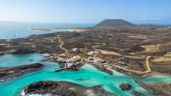 Paddle Surf Laguna isla Lobos Corrajelo Sup Canarias