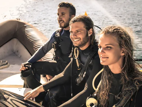 Buceo barco Menorca Inmersion Diving S'algar Salgar Mahon islas Baleares