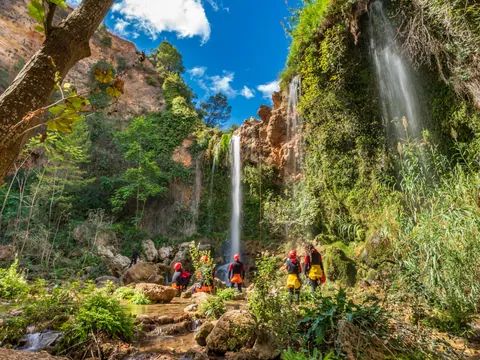 Barranquismo Madeira Descenso cañónes Canyoning Iniciacion