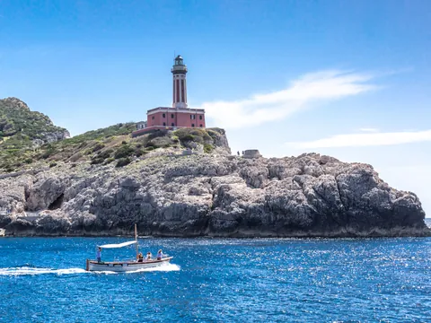 Panorámica que podrás ver en la excursión a Capri desde Sorrento.