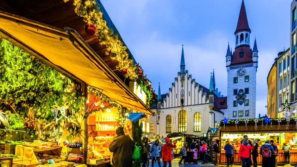 Marienplatz Múnich Navidad