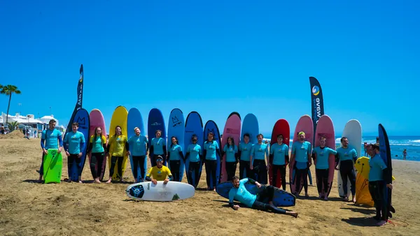 clase Surf Grupo Maspalomas Gran Canaria Canarias