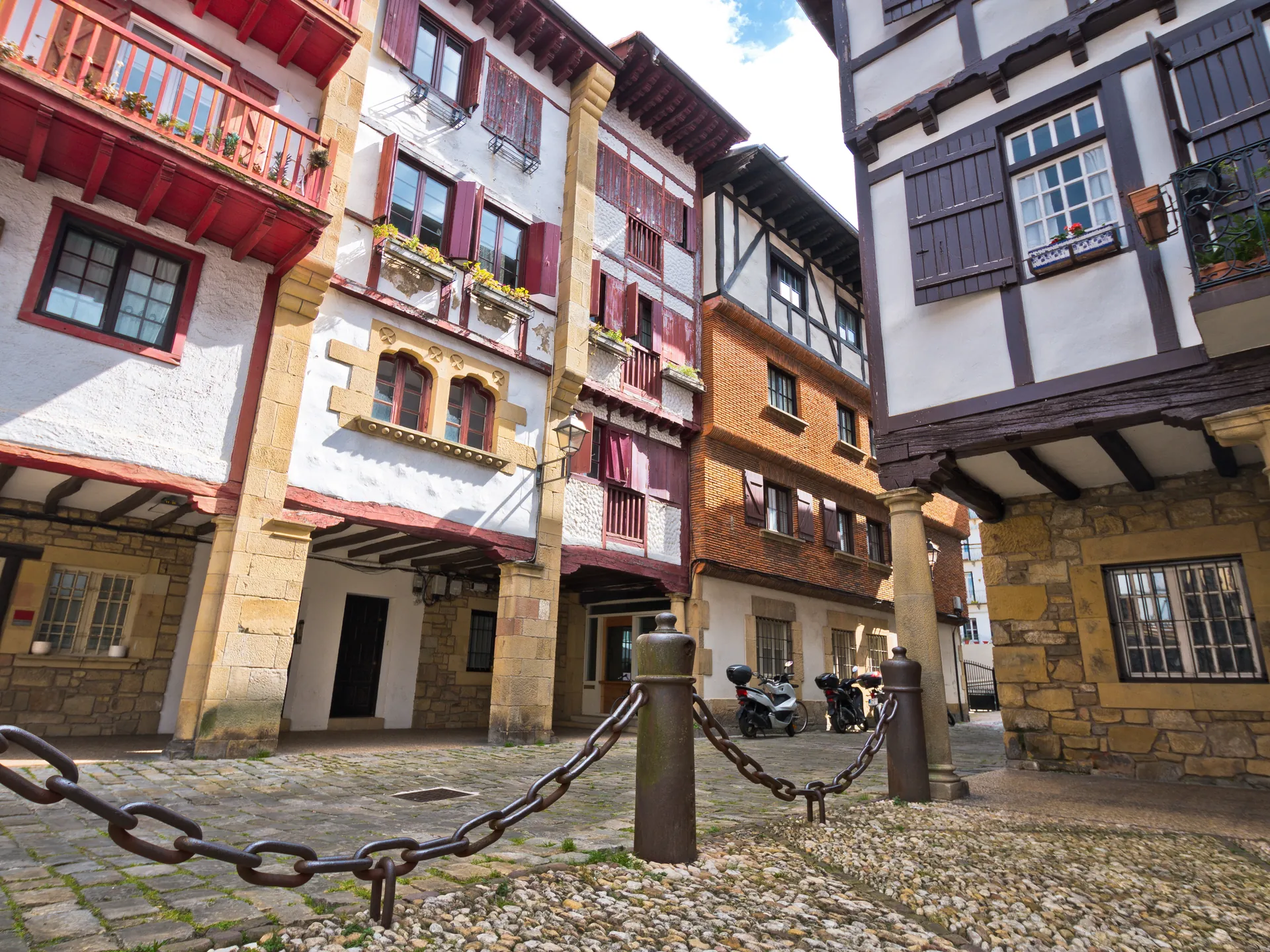 casco antiguo Hondarribia