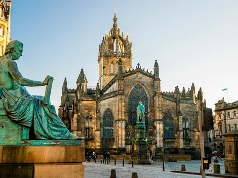 Estatua de David Hume