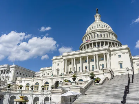 Edificio del Capitolio en Washington D. C., Estados Unidos