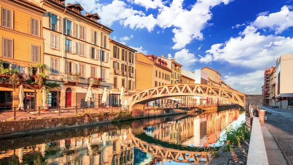 El canal de Naviglio en Mián guarda numerosas anécdotas y curiosidades.