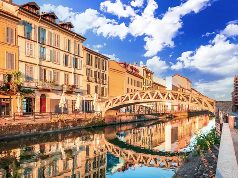 El canal de Naviglio en Mián guarda numerosas anécdotas y curiosidades.