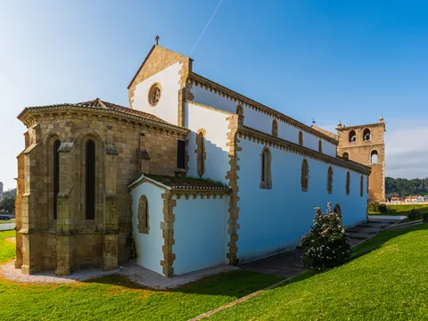 Iglesia de Santa Maria do Olival en Tomar, en la región centro de Portugal