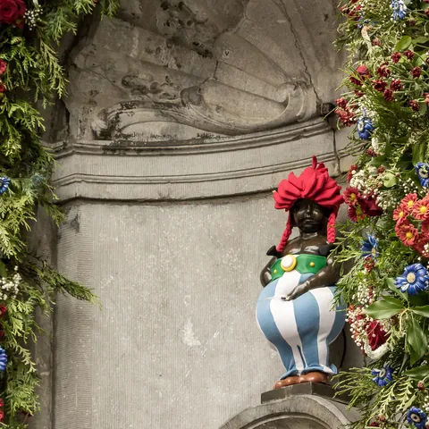 Manneken Pis Vestido Asterix