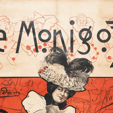 Cabecera ilustrada de la publicación histórica "The Monigoty"