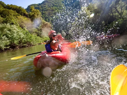 Descenso del Sella en canoa desde Ribadesella